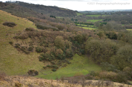 scarp and vale topography