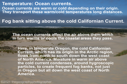 currents nearness to sea